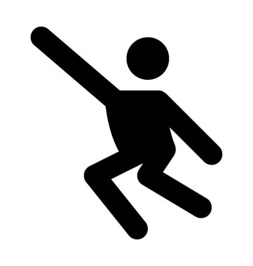  Egzersiz vektör simgesi