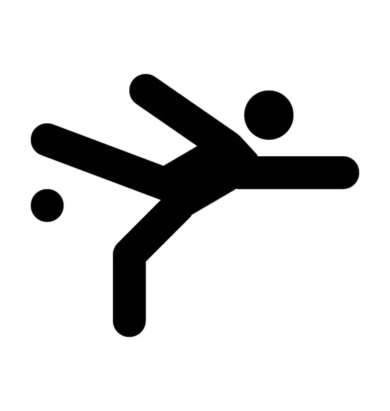 Футбольная икона — стоковый вектор
