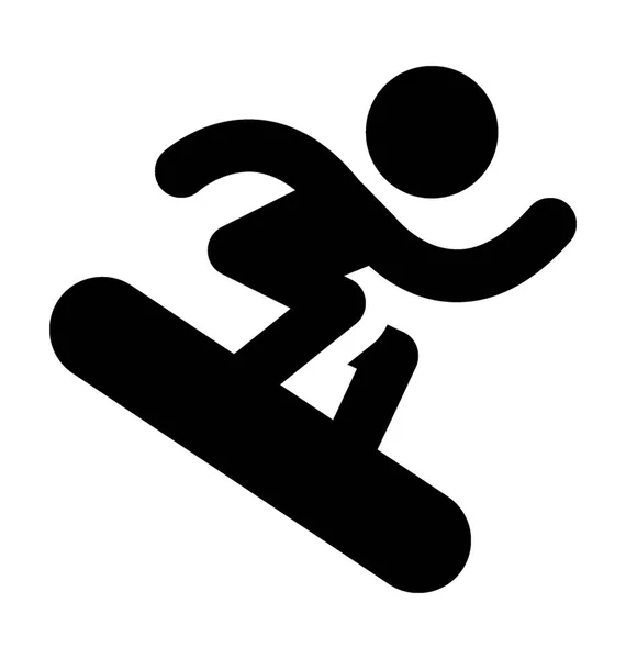 Ice Skating Vector Icon — Stock Vector