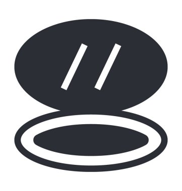 Saç kremi vektör simge moda ve güzellik satırı vektör simgesi.