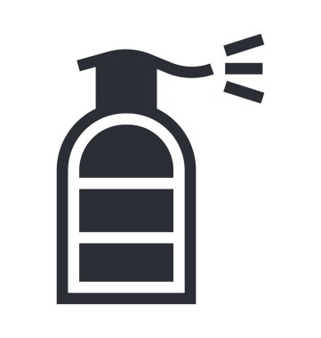 Saç kremi vektör simge moda ve güzellik satırı vektör simgesi.