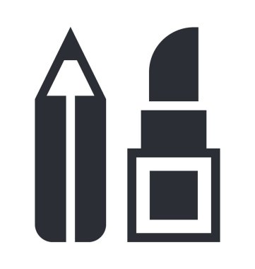 Krem kavanoz vektör simge moda ve güzellik satırı vektör simgesi.