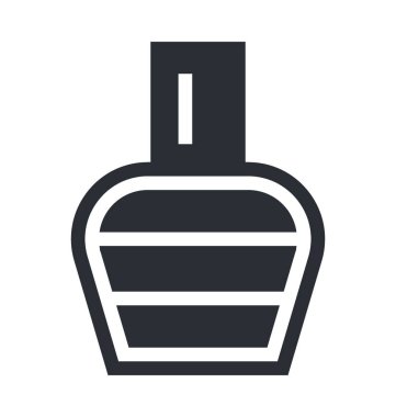 Ruj vektör simge moda ve güzellik satırı vektör simgesi.