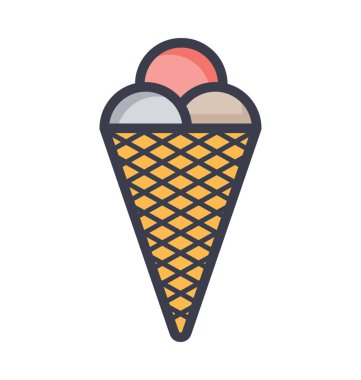 Piknik masa vektör simge doğa, park, bitki, ağaç satırı vektör simgesi.