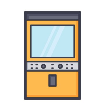 Piknik masa vektör simge doğa, park, bitki, ağaç satırı vektör simgesi.