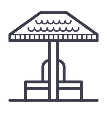 Yonca vektör simge doğa, park, bitki, ağaç satırı vektör simgesi.