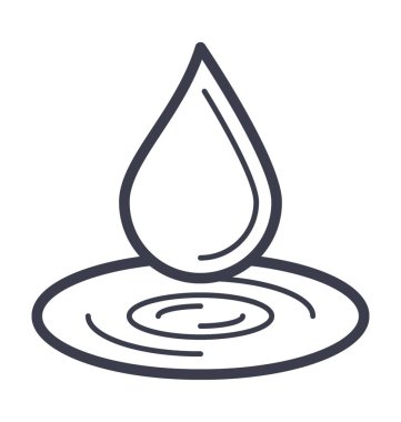 Yonca vektör simge doğa, park, bitki, ağaç satırı vektör simgesi.