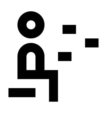 Kompakt toz vektör simge güzellik ve Spa satırı vektör simgesi.