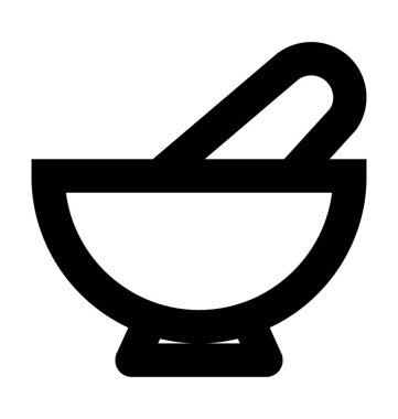 Kompakt toz vektör simge güzellik ve Spa satırı vektör simgesi.