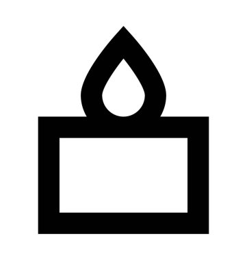 Kase vektör simge güzellik Spa satırı vektör simgesi renklendirme.