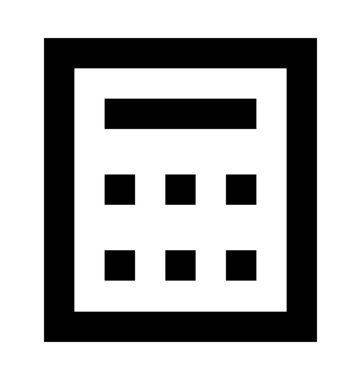 Pil vektör simge iş ve office satırı vektör simgesi.