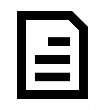 Pil vektör simge iş ve office satırı vektör simgesi.