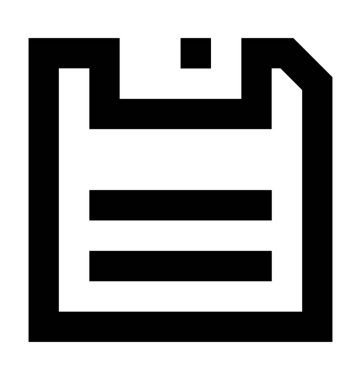  Disket vektör simge iş ve office satırı vektör simgesi.