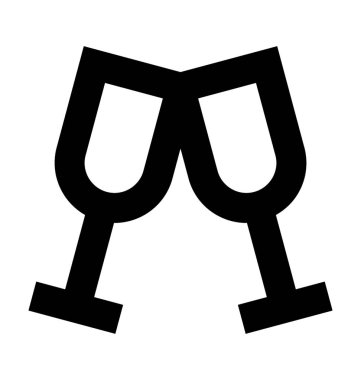 Pasta vektör simge Noel ve Paskalya satırı vektör simgesi.