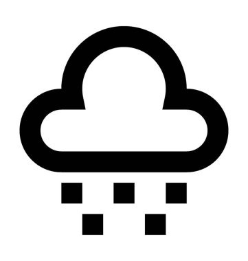  Vektör simge Noel ve Paskalya satırı vektör simgesi yağmur.