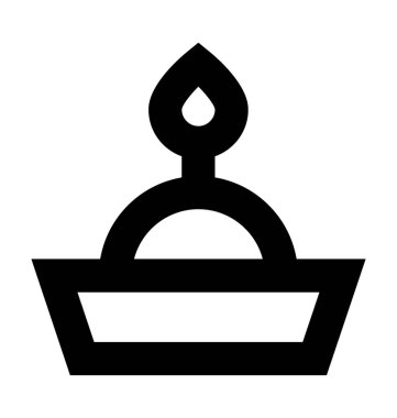  Vektör simge Noel ve Paskalya satırı vektör simgesi alev.