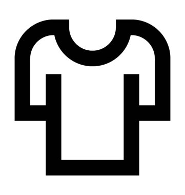 Sutyen vektör simge kıyafetleri satırı vektör simgesi.