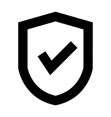 Kalkan satırı vektör simgesi