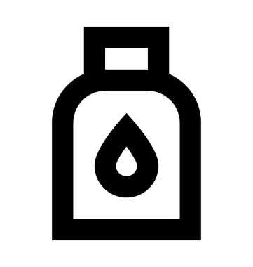 Sıvı kavanoz vektör simgesi