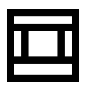 film makarası vektör simgesi