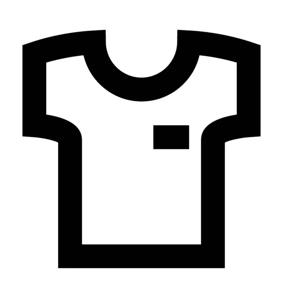 Shorts Vector Icon Kleding Lijn Vector Pictogram — Stockvector