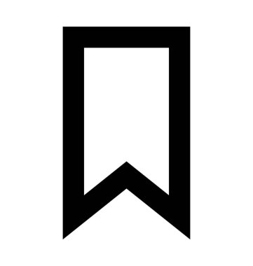 Yer imi satır vektör simgesi