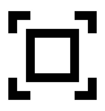 Çizgi vektör simge büyütmek