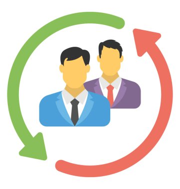 Bir kavramsal düz simgesi tasarım