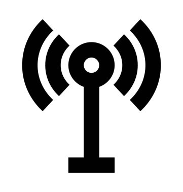 WiFi kule vektör simgesi