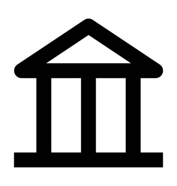 okul oluşturma vektör simgesi