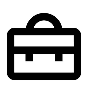 Okul Çantası vektör simgesi