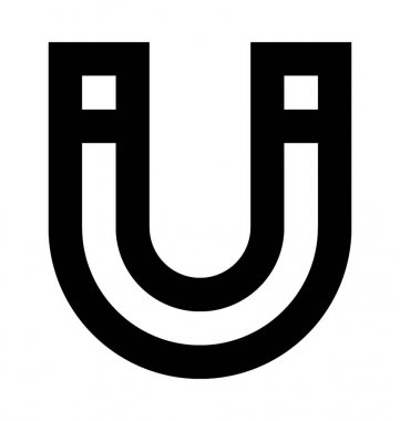 mıknatıs çizgisi vektör simgesi 