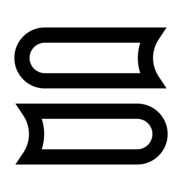 Kitap vektör simge satır