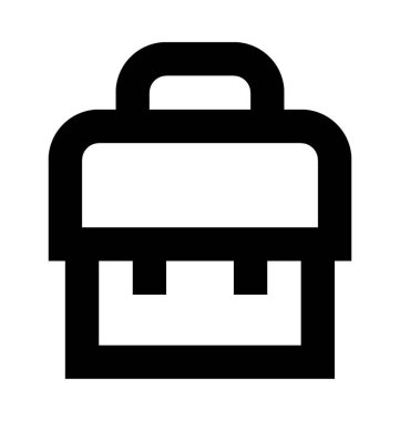 Okul Çantası vektör simgesi