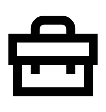 Okul Çantası vektör simgesi