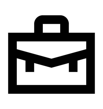 Kısa vaka vektör simgesi