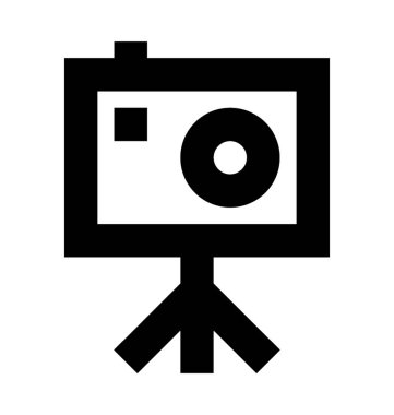 Anket teodolit vektör simgesi