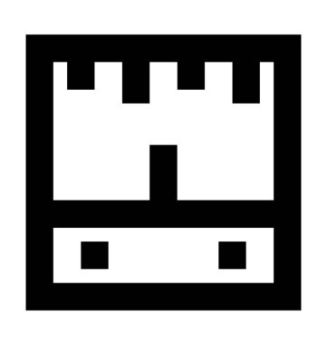 Ölçerin ölçer vektör simgesi