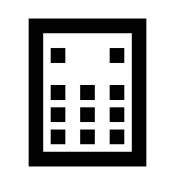 ATM makine vektör simgesi