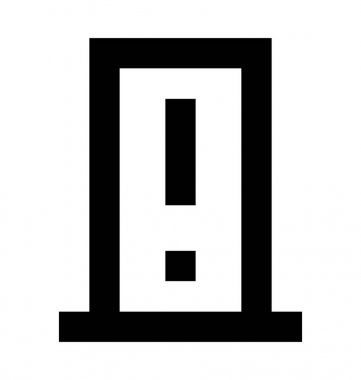 Işığı ölçer vektör simgesi