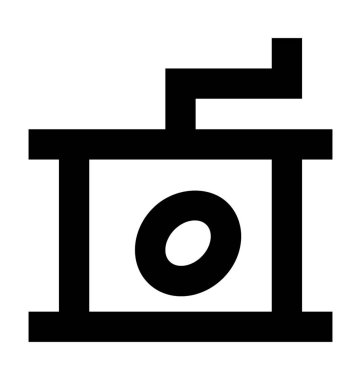 kahve değirmeni vektör simgesi