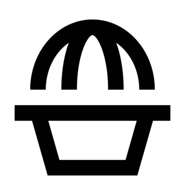 Limon sıkacağı vektör simgesi