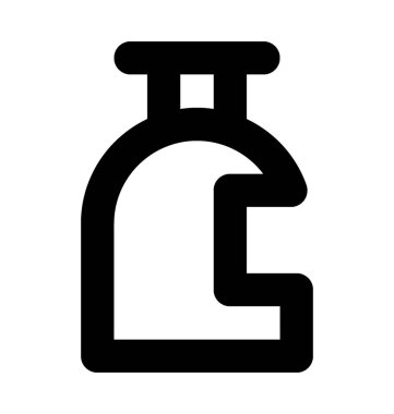 Tıbbi silindir vektör simgesi