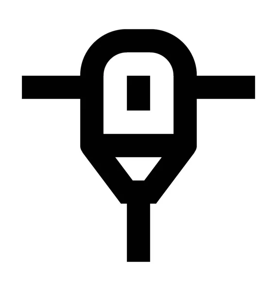 Gimlet Maschinenvektorsymbol — Stockvektor