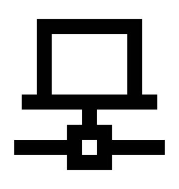  Klasör Paylaşım vektör simgesi