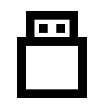  USB vektör simgesi