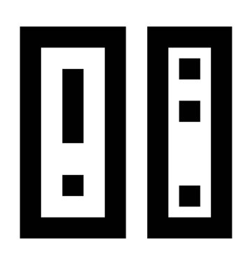  dosya dizinleri vektör simgesi