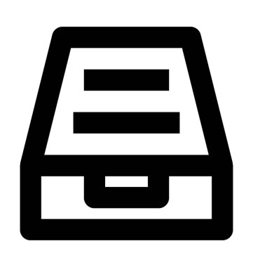  dosya dizinleri vektör simgesi