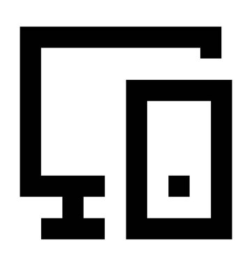  bilgisayar vektör simgesi