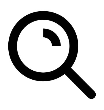  Büyüteç vektör simgesi